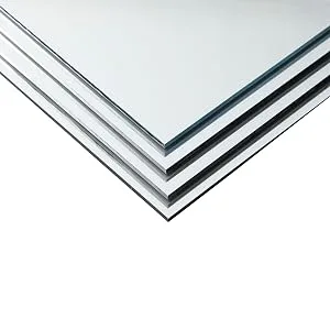 50 Pack Square Mirror Tiles 3 Inches Small Glass Mirrors for Crafts DIY Projects Mosaics Art Supplies and Home Decor Silver 3 inches - detail