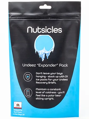 Vasectomy (2) Ice Pack Underwear Inserts - Nutsicle Custom Fit Vasectomy Ice Packs for Pain Relief During Vasectomy Recovery - Vasectomy Gift for Men - Nutsicles Vasectomy Underwear Ice Pack