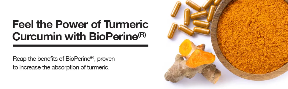 Turmeric Curcumin with Black Pepper Extract 1500mg Highest Potency High Absorption Joint & Healthy Inflammatory Support with 95% Curcuminoids 120 Veggi Capsules (120 Count) - product information 1
