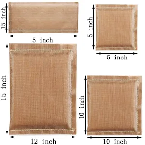 Heat Press Pillow Heat Pressing Transfer Pillow Teflon Heat Resistant Pressing Pillows for Screen Print and Heat Pressing Shirts (4 Pack 4 Sizes) - heat transfer pillows