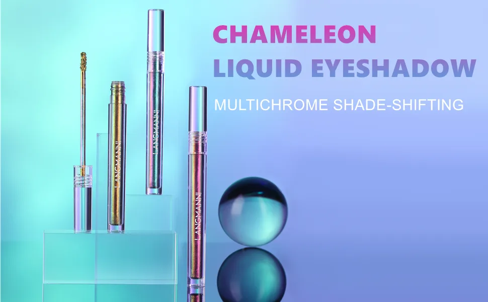 BIOKUSY 3 Pack Multichrome Liquid Eyeshadow Chameleon Metallic Color Shifting One-Swipe Coverage Quick-Drying & Waterproof Holographic Glitter Shimmer Eye Shadow Makeup Set (3 Pack Gift Kit) - chameleon liquid eyeshadow