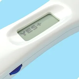 Pregmate 10 Digital Ovulation Tests Predictor Kit (10 Count) - Positive: If your result is YES+ you have detected your LH surge.