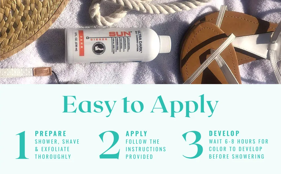 Sun Labs Aloe Ice Finalizing Gel for After Sun Care - 3-Pack 8 fl. oz. Bottles - Easy to Apply! Step 1: Prepare, Step 2: Apply, Step 3: Develop