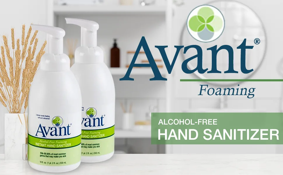 Avant Alcohol-Free Foaming Hand Sanitizer 18 oz Bottle 2-Pack bulk 18 Fl Oz 2-Pack - product information 1