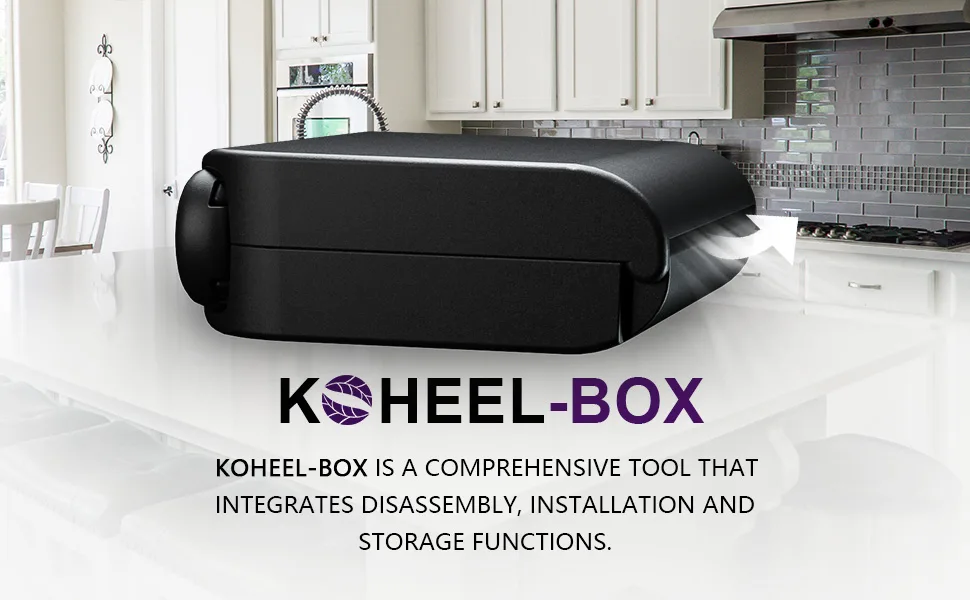 KOHEEL Portable Retainer Case with Ventilation Slot Mouth Guard Case Aligner Case with Removal Tool and Chewies Denture Case (Black) - Invisalign case clear aligner aligner case retainer case retainer travel case invisalign chewies
