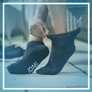 IOMI - 6 Pack Mens Thin Non Binding Extra Wide Loose Top Cotton Diabetic Socks 7-12 Black - IOMI