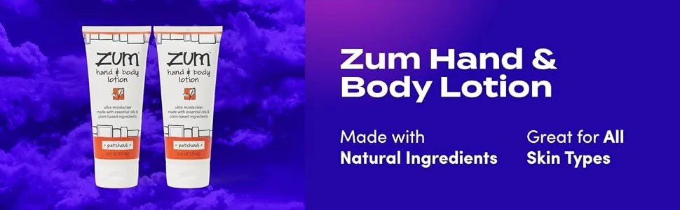 Zum Hand and Body Lotion - Patchouli- 6 fl oz (2 Pack) - product information 4