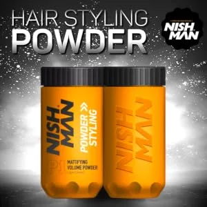 Nishman 2 Pack Mattifying Volume Wax Powder - Nishman P1 Wax