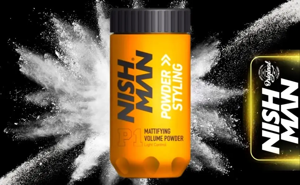 Nishman 2 Pack Mattifying Volume Wax Powder - Nisman P1