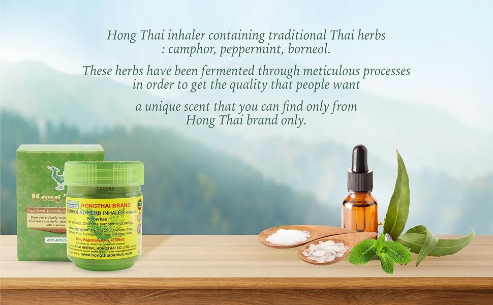 Hong Thai Compound Thai Herb Inhalant (PACK OF 2) - Hong Thai