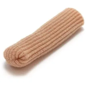 Dr. Jill's Latex Free Gel & Fabric Ribbed Toe Caps - Small/Medium-3 Pack - Toe Caps