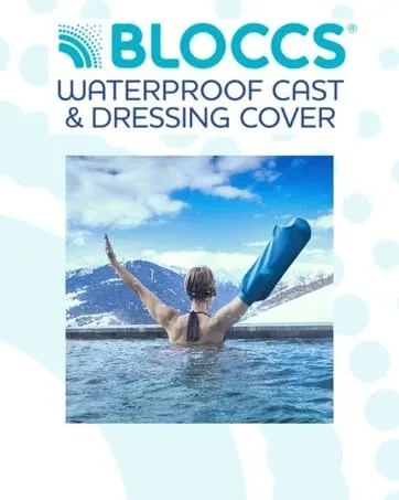 BLOCCS Waterproof Cast Cover - CSA71-M - Child Short Arm - (Medium) Medium (Pack of 1) - Arms Main Image