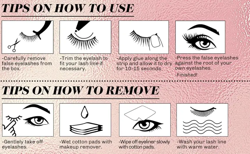 False Eyelashes Fluffy Lashes Mink Wispy Thick Volume Eye Lashes Curly Strip Lashes Extensions Natural Dramatic 20MM Long 7 Pairs Fake Eyelashes Pack A- Fluffy Wispy - EASY TO WEAR