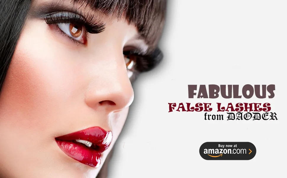DAODER Lashes 25mm Mink Lashes Fluffy Thick Long Big Wispy False Eyelashes Dramatic Light Soft Bold Fake Eye Lashes Pack 7 Pairs - eyelashes