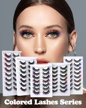False Eyelashes Fluffy Mink Cat Eye Lashes Strip Pack 10 Pairs 18MM Wispy D Curl Fake Lashes That Look Like Extensions 8D Full Dramatic Eyelash by Goddvenus E-cat eye - product information 6