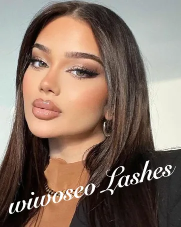 wiwoseo False Eyelashes Natural Lahes Wispy Russian Strip Lashes 3D Effect 14MM Cat Eye Lashes 10 Pairs Pack by Wiwoseo - product information 12