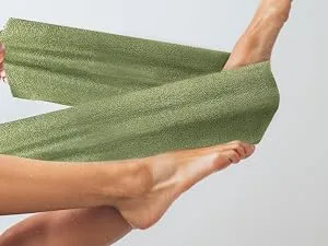 ZOMCHI 2 Pack Back Scrubber for Shower Towel Exfoliating Body Scrubber with Handles for Men & Women Deep Cleans Skin Massages - shower back scrubber for men
