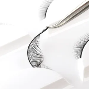 Cuckoo 40 Pairs Practice Lashes for Eyelash Extensions Training Eye Self-adhesive Lash Strips Mimic Natural Eyelash in 8 Pack Practice Eyelashes Practice Lashes-C - strip lashes