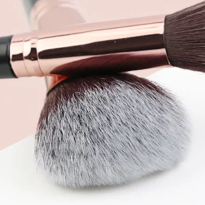 Makeup Brushes 18 Pcs Professional Premium Synthetic Makeup Brush Set with Case Foundation Kabuki Eye Travel Make up Brushes sets (Black Gold) BlackGold - professional makeup brushes