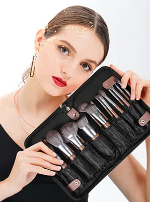 DUcare Makeup Brushes Professional with Bag 22Pcs Makeup Brush Set Premium Synthetic Kabuki Foundation Blending Brush Face Powder Blush Concealers Eye Shadows with Case - product information 23
