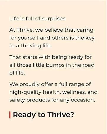 Thrive Hot & Cold Eye Mask - FSA HSA Approved Reusable Gel Bead Eye Ice Pack and Heat Therapy - thrive first aid kit