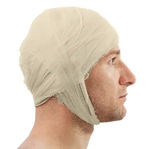 Ever Ready First Aid Triangular Bandage 40 x 40 x 56 12 Count- 100% Cotton - head wrap final