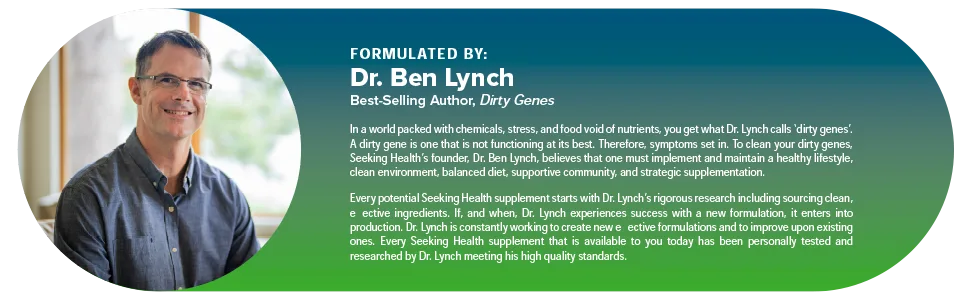 Seeking Health Prenatal Essentials - 60 Capsules - Formulated by Dr Ben Lynch