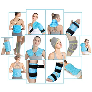 Relief Expert Neck Ice Pack Wrap for Injuries Reusable Gel Ice Pack for Neck Cold Compress with Straps Pain Relief for Neck Cervical - Relief Expert Ice Packs