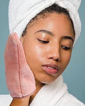 Eurow Absorbent and Fast Drying Microfiber Washcloths 13 by 13 Inches Gray 4 Pack - Eurow Microfiber Makeup Removal and Facial Cleansing Cleaning Mitt