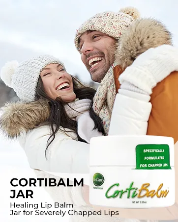 Dr. Dan's Cortibalm-2 Pack- for Dry Cracked Lips - Healing Lip Balm for Severely Chapped Lips - Designed for Men Women and Children - Lip-balm-lips-chapstick-dr-treatment-dry-chapped-cream-dans-cortibalm-kids-repair-cracked-pack-stick