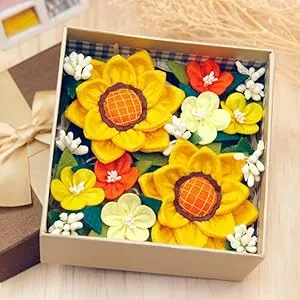 Felt Fabric Misscrafts 28pcs 12 x 8 (30cm x 20cm) 1.4mm Thick Soft Felt Nonwoven Fabric Sheet Pack DIY Craft Patchwork Sewing Square Assorted Colors with Thread Bag 20cm x 30cm - soft felt