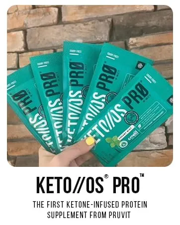 Pruvit MITO//PLEX Citrus Pack Upgraded Electrolytes with MitoP2Q Technology with Pure Therapeutic Ketones for Bones Growth Energy Boost and Immune System - KETO