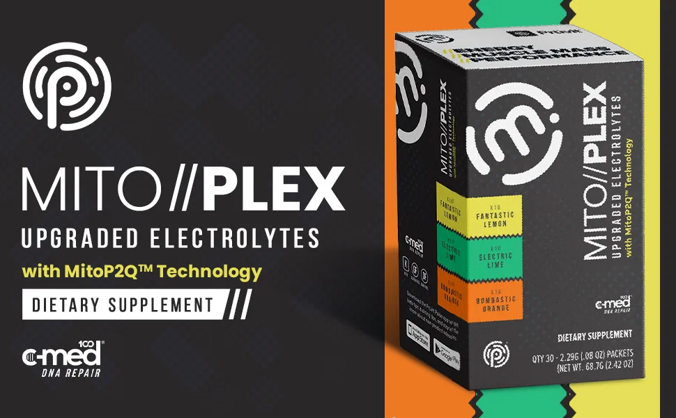 Pruvit MITO//PLEX Citrus Pack Upgraded Electrolytes with MitoP2Q Technology with Pure Therapeutic Ketones for Bones Growth Energy Boost and Immune System - PLEX Upgraded