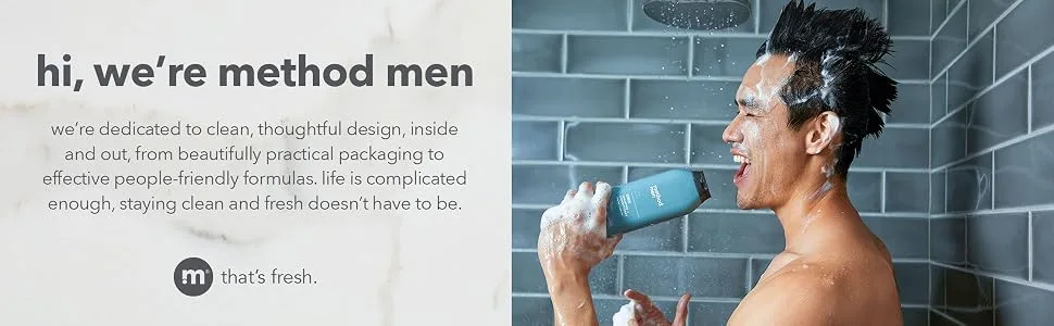 Method Mens Aluminum-Free Deodorant Sea & Surf 2.65 Ounce (Pack of 6) - mens deodorant, men deodorant, aluminum free deodorant, mens aluminum free deodorant