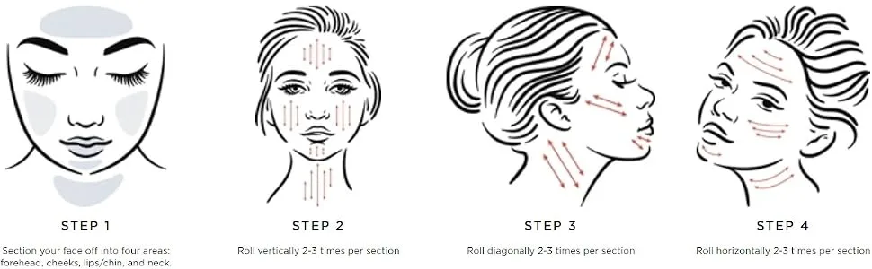 Stacked Skincare - Microneedling Roller and Hair Removal Tool Creates a Vibrant and Even Complexion Supports Healthy Skin 1 Count Microneedling Tool - how to use