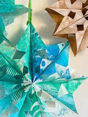 Gelli Arts Gel Printing Plate 8x10 Class Pack - Make decorative stars with your prints!