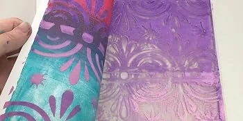 Gelli Arts Gel Printing Plate 8x10 Class Pack - Print on paper