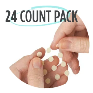 Comfort Zone Plantar Wart Remover Kit Maximum Strength Salicylic Acid Medicated Patches and Concealing Pads 24 Count - Stock Up & Be Ready