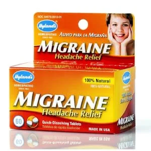 Hyland s Migraine Headache Relief Tablets White 60 Count - product information 2