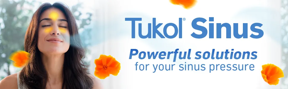 TUKOL Max Action Sinus Congestion & Pressure Caplets for Pain Headache Relief Expectorant Non-Drowsy 20 Count - product information 1