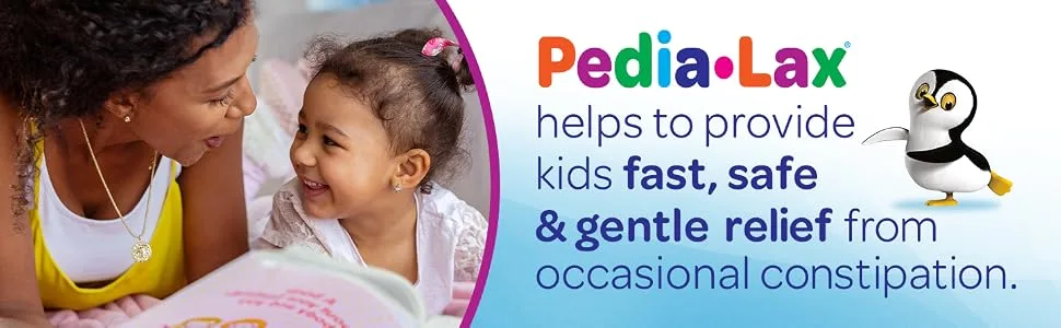 Pedia-Lax Laxative Liquid Glycerin Suppositories for Kids Ages 2-5 6 CT 3 Pack - Pedia-Lax Kids Laxatives