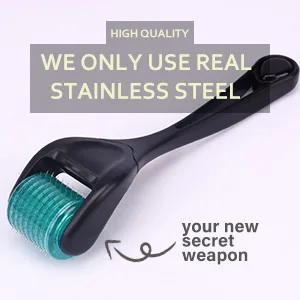 Derma Roller Beard Hair Real Needle Microneedling Roller MOOKARDILANE 192 Stainless Steel for Face Body with Storage Case 1.50 - product information 18