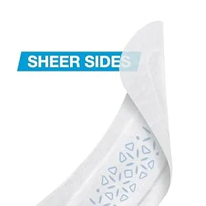 U by Kotex Barely There Liners Light Absorbency Unscented 100 Count (Pack of 1) - product information 3