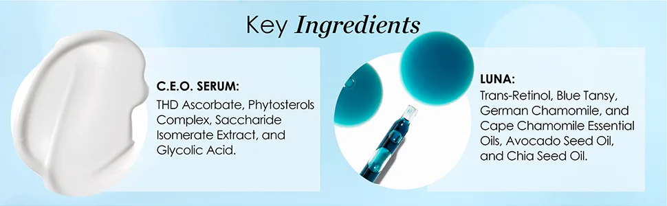 Sunday Riley Multivitamins Kit 2 count (Pack of 1) - Key Ingredients: THD Ascorbate, Phytosterols Complex, rans-Retinol, Blue Tansy, German Chamomile