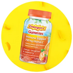 Emergen-C Supplement 60 Count (Pack of 1) - Emergen-C, EmergenC, Gummies, Vitamin C, Immune Support, gummys, Vitamins
