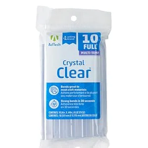 Adhesive Technologies 220-14ZIP30 Multi Temp Full Size Glue 4-Inch 30-Pack 30 Count - 4 x .44 Glue Sticks - 10ct