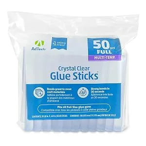 Adhesive Technologies 220-14ZIP30 Multi Temp Full Size Glue 4-Inch 30-Pack 30 Count - 4 x .44 Glue Sticks - 50ct