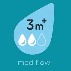 Tommee Tippee Advanced Anti-Colic Baby Bottle Nipples Breast-like Soft Silicone Medium Flow 3m+ 2 Count Medium Flow 2 - product information 11
