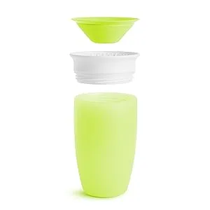Munchkin Miracle 360 Toddler Sippy Cup Green/Blue 10 Oz 2 Count Blue/Green - Miracle 360° 10oz Sippy Cup - Blue Green