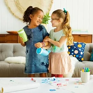Munchkin Miracle 360 Toddler Sippy Cup Green/Blue 10 Oz 2 Count Blue/Green - Miracle 360° 10oz Sippy Cup - Blue Green